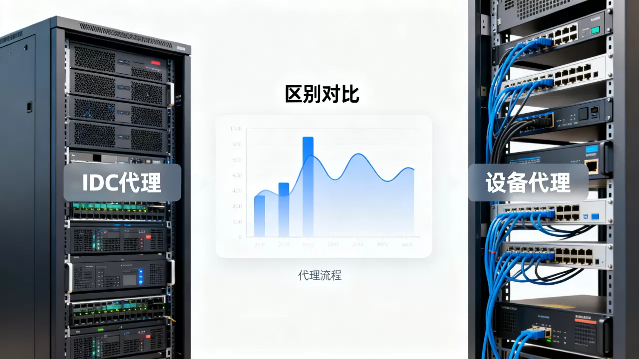 IDC代理和设备代理有什么区别,怎么代理? IDC代理和设备代理有什么区别,怎么代理?