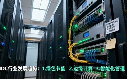 IDC描述修改方法有哪些，IDC行业发展趋势如何