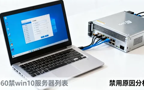 360禁了win10哪些服务器？，为什么