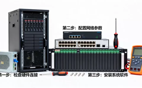 服务器初始化应该先做哪些准备，有哪些关键步骤？