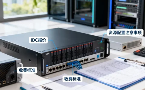 IDC报价和资源配置的注意事项有哪些？，怎么收费？