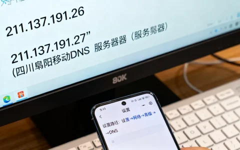 四川绵阳移动dns的服务器地址是多少？，在哪里设置？