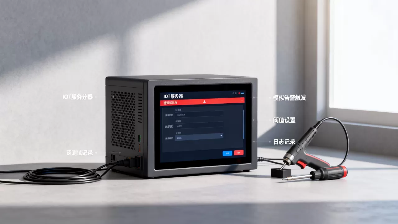 如何设置iot服务器模拟测试告警,怎么解决? 如何设置iot服务器模拟测试告警,怎么解决?