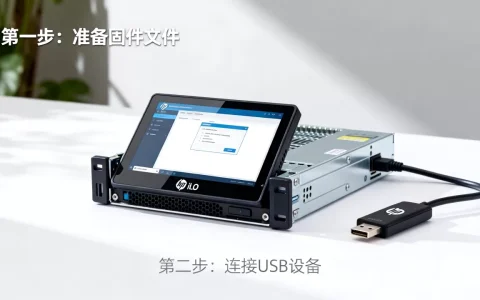 HP服务器iLO里可以刷哪些固件？刷写步骤是什么？