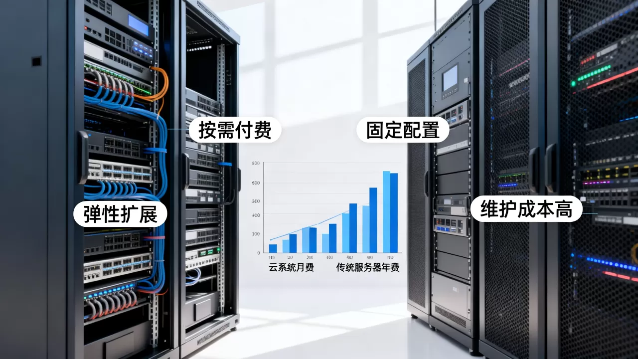服务器云系统与传统服务器相比有什么优势?,多少钱? 服务器云系统与传统服务器相比有什么优势?,多少钱?