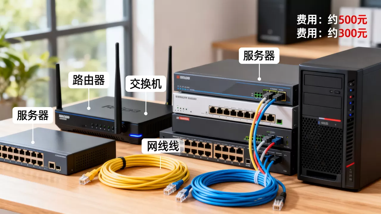 计算机网络基本组成部分及费用有哪些,多少钱? 计算机网络基本组成部分及费用有哪些,多少钱?