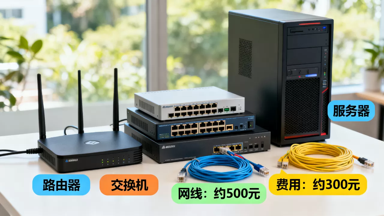 计算机网络基本组成部分及费用有哪些,多少钱? 计算机网络基本组成部分及费用有哪些,多少钱?