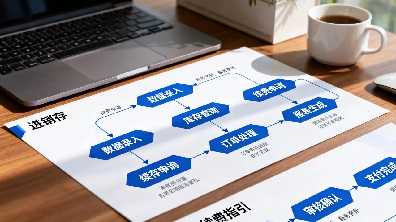 进销存数据库流程图怎么画?,续费指引流程图怎么做 进销存数据库流程图怎么画?,续费指引流程图怎么做