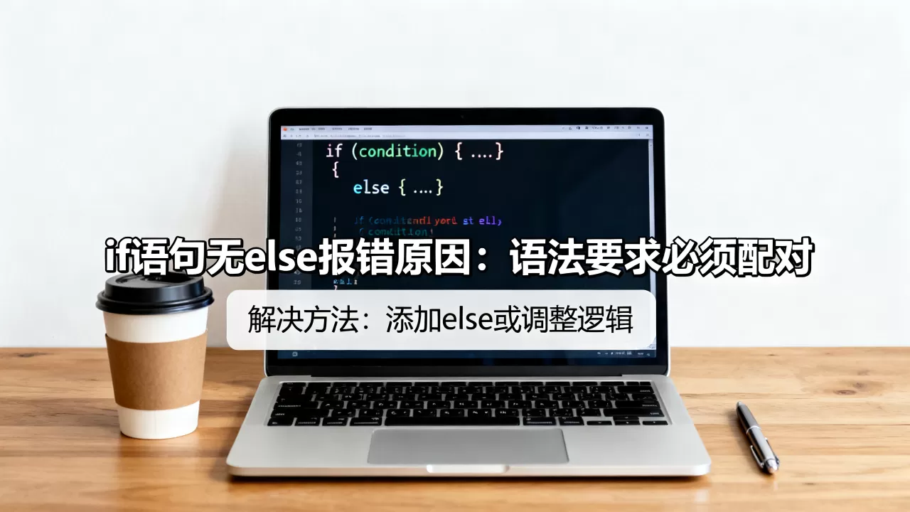 为什么if语句没有else_else会报错?,怎么解决 为什么if语句没有else_else会报错?,怎么解决