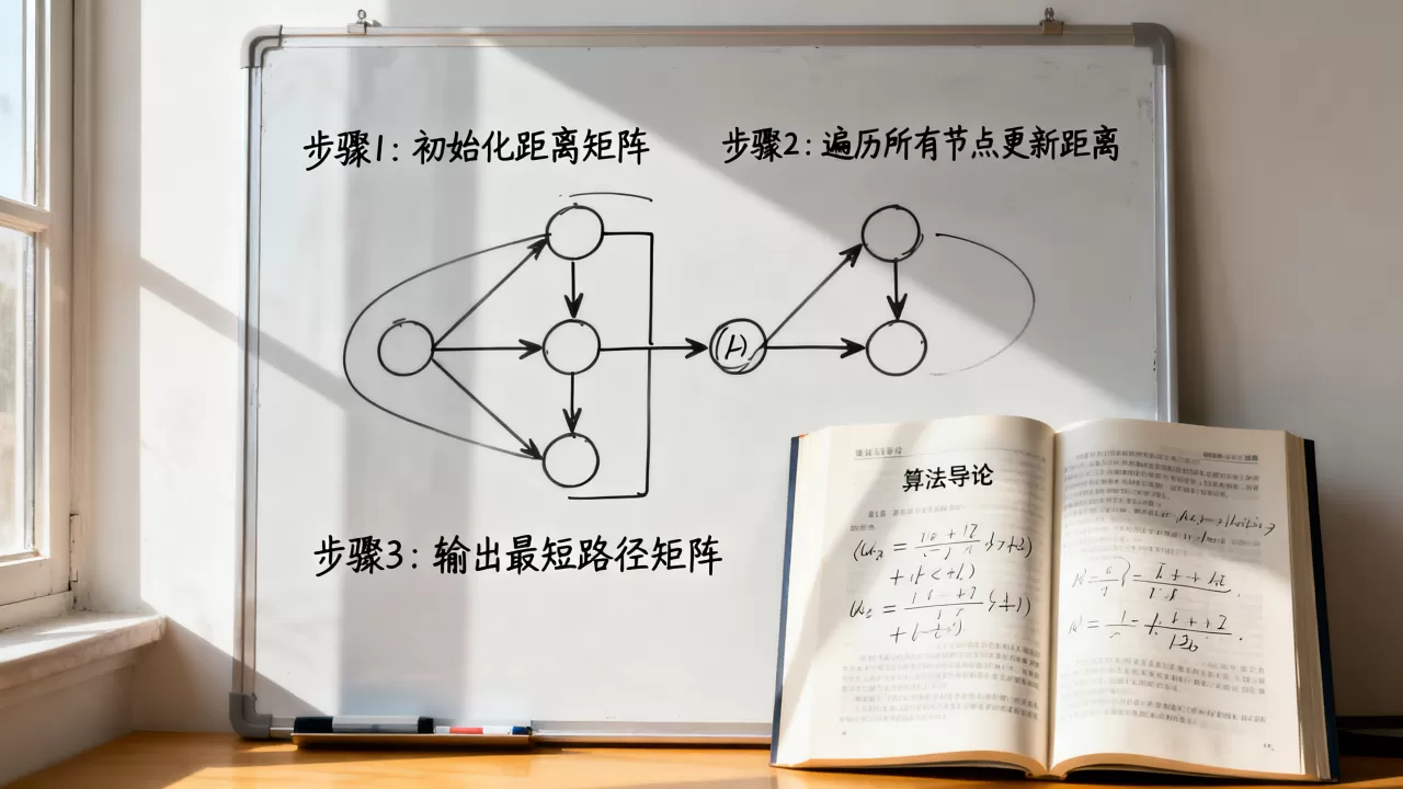 佛洛依德算法原理是什么?,算法步骤有哪些? 佛洛依德算法原理是什么?,算法步骤有哪些?