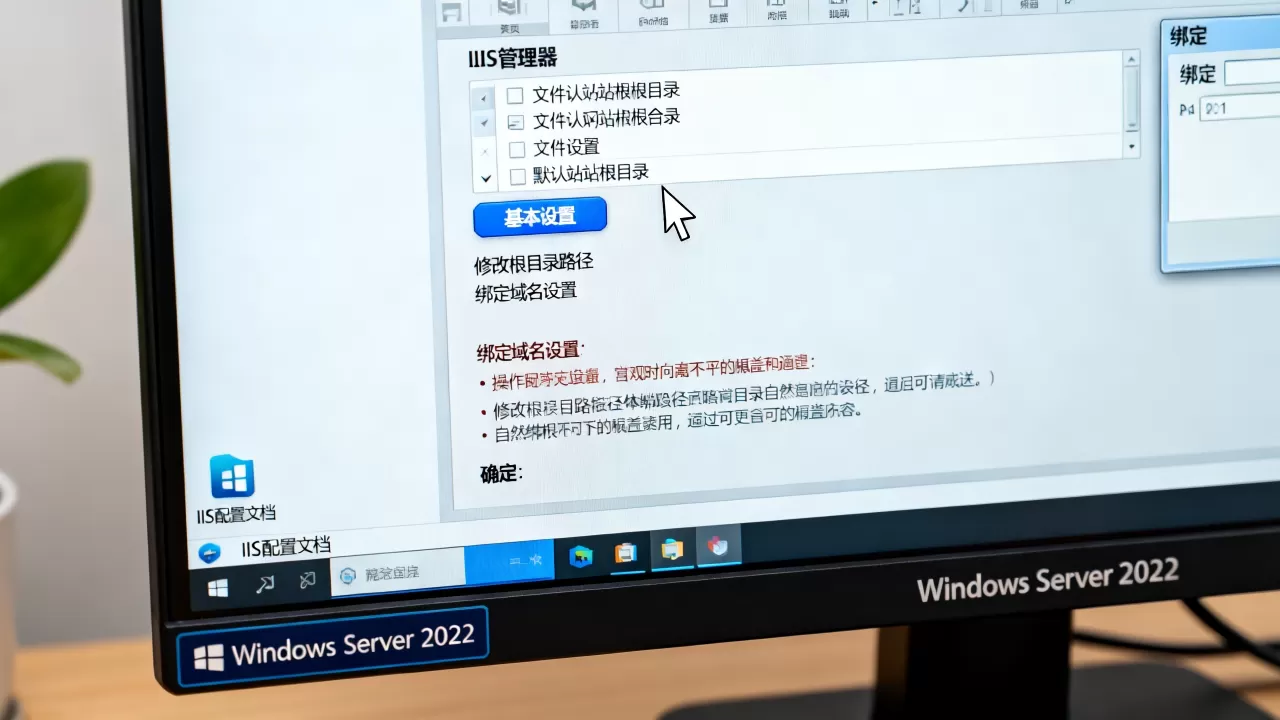 IIS默认网站根目录和绑定域名怎么修改,怎么设置? IIS默认网站根目录和绑定域名怎么修改,怎么设置?