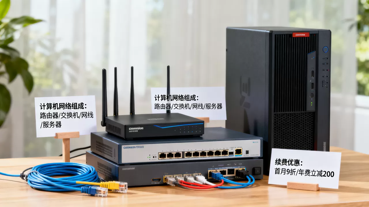 计算机网络都有哪些组成部分,续费有什么优惠吗 计算机网络都有哪些组成部分,续费有什么优惠吗