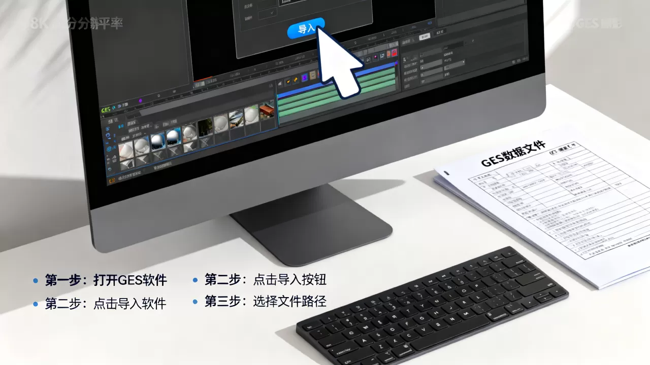 Import GES导入方法怎么用,操作步骤有哪些 Import GES导入方法怎么用,操作步骤有哪些