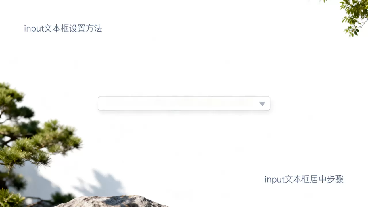 input文本框怎么设置?,input文本框怎么居中 input文本框怎么设置?,input文本框怎么居中