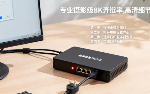 希来凯思ds510打印服务器怎么设置，设置步骤是什么？