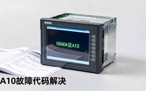 安川服务器08ADA显A10怎么办，A10故障代码怎么解决
