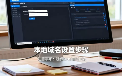 Jenkins任务中本地域名怎么设置，需要注意什么？