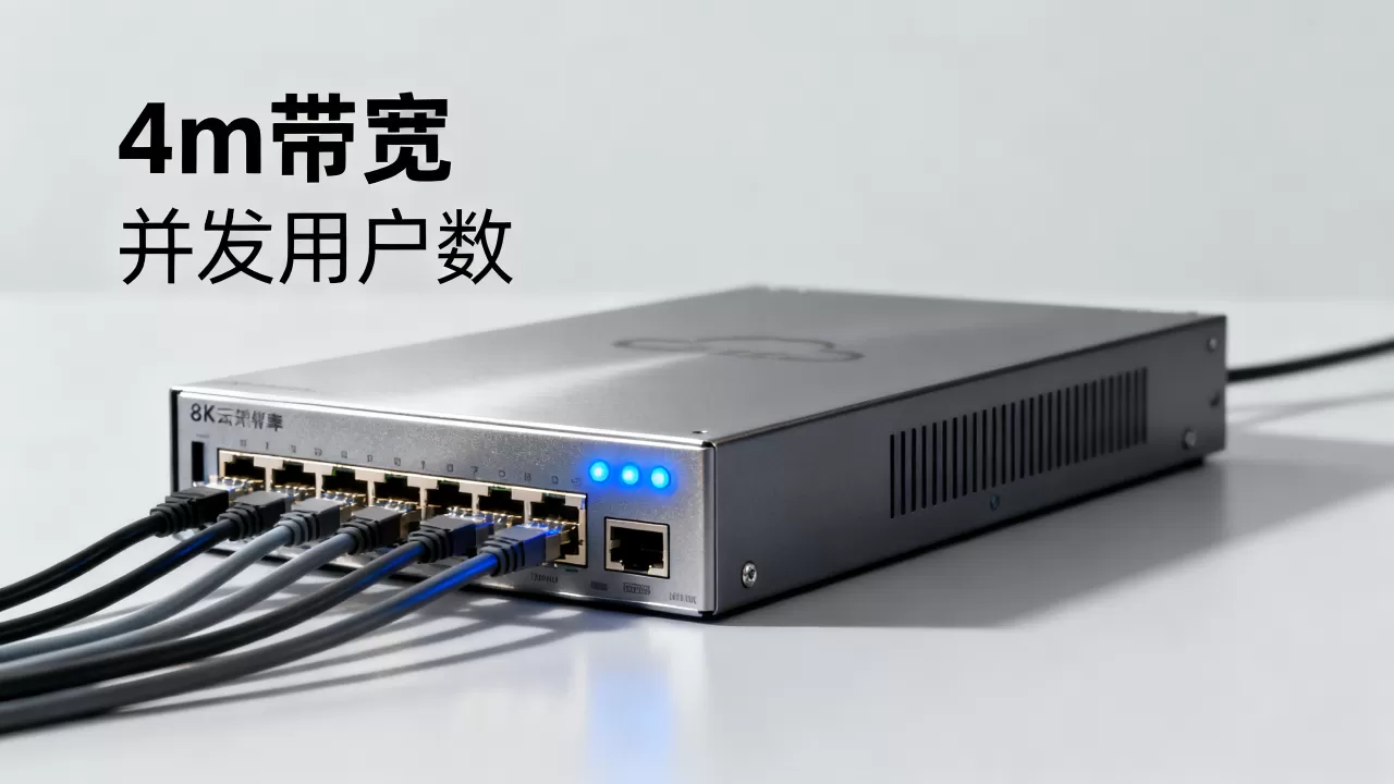 云服务器4m带宽能多少人使用 云服务器4m带宽能多少人使用