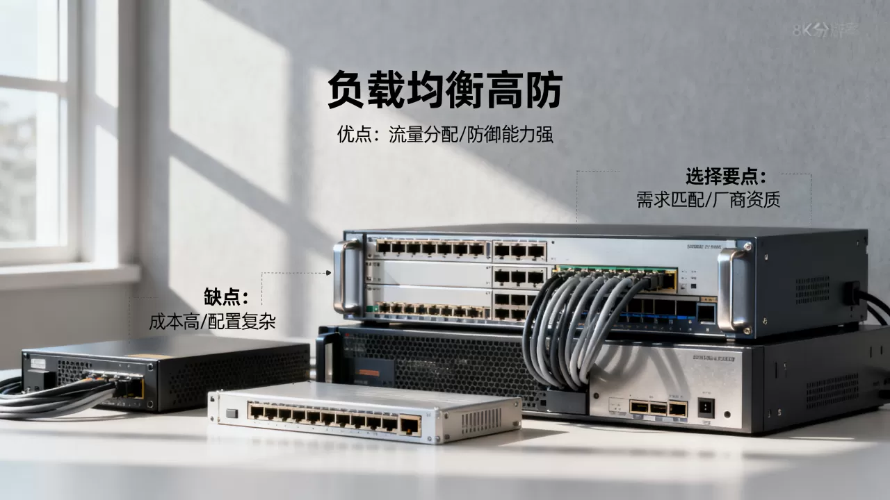 负载均衡高防的优缺点主要有哪些?怎么选? 负载均衡高防的优缺点主要有哪些?怎么选?