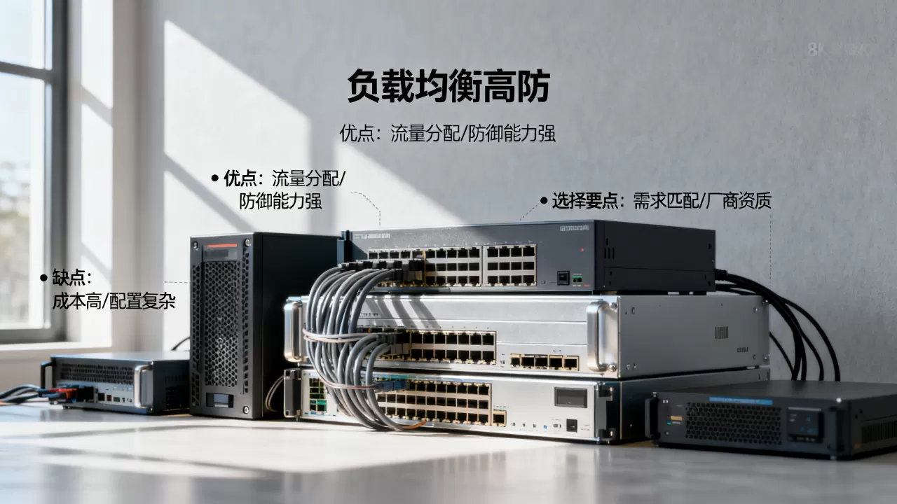 负载均衡高防的优缺点主要有哪些?怎么选? 负载均衡高防的优缺点主要有哪些?怎么选?