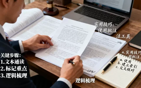 法律文本处理的关键步骤是什么，有哪些实用技巧？