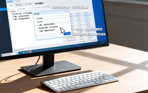 IIS中如何给网站绑定域名？，怎么修改已绑定域名？