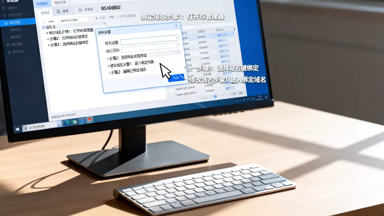 IIS中如何给网站绑定域名?,怎么修改已绑定域名? IIS中如何给网站绑定域名?,怎么修改已绑定域名?