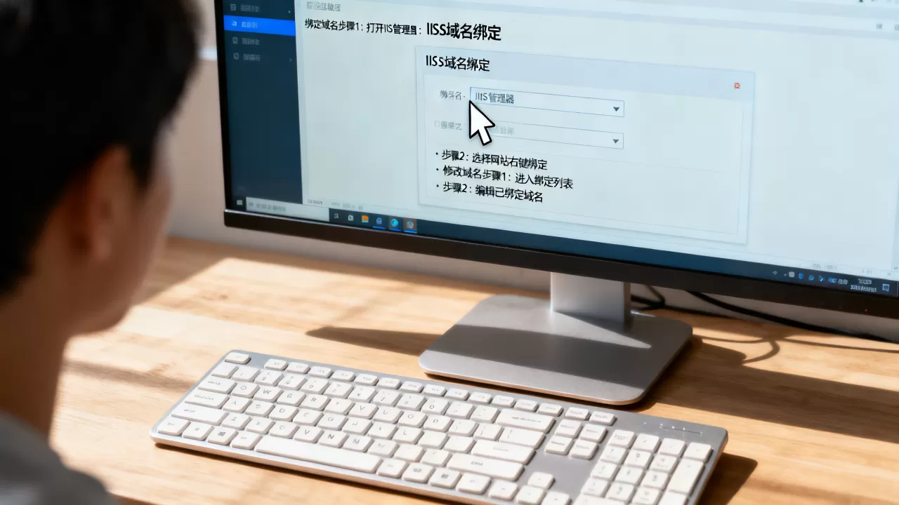 IIS中如何给网站绑定域名?,怎么修改已绑定域名? IIS中如何给网站绑定域名?,怎么修改已绑定域名?