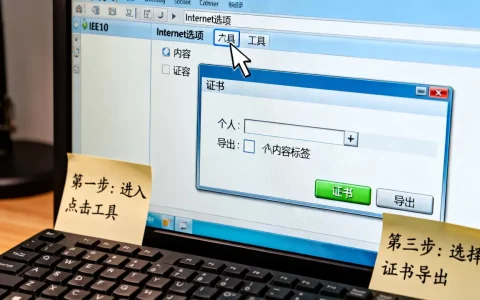 IE10浏览器导出证书步骤是什么，怎么操作