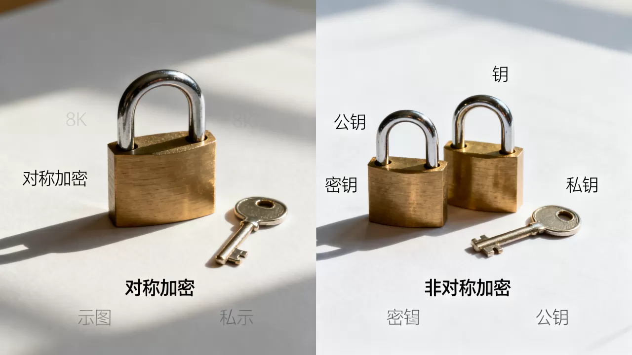 非对称型加密和对称加密有什么区别,哪个更安全? 非对称型加密和对称加密有什么区别,哪个更安全?