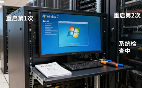 服务器安装win7重启多少次才正常，怎么解决？