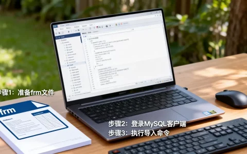frm如何导入mysql数据库？，怎么操作？