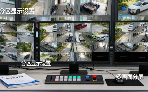监控画面怎么设置分区显示，多画面怎么设置分屏显示