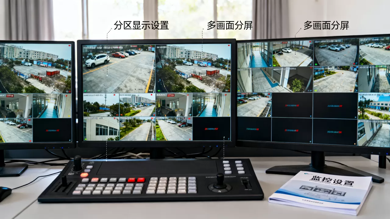 监控画面怎么设置分区显示,多画面怎么设置分屏显示 监控画面怎么设置分区显示,多画面怎么设置分屏显示