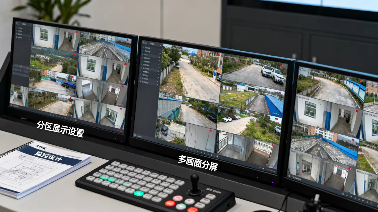 监控画面怎么设置分区显示,多画面怎么设置分屏显示 监控画面怎么设置分区显示,多画面怎么设置分屏显示