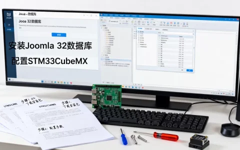 joomla 32数据库和STM32CubeMX装？，怎么装