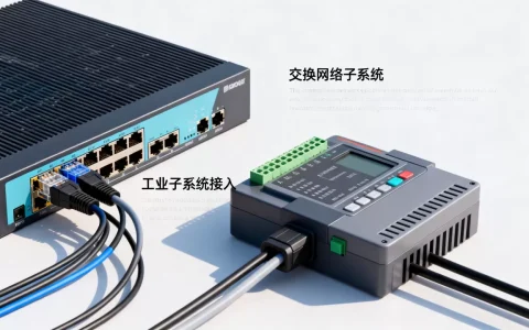 交换网络子系统是什么，工业子系统怎么接入？