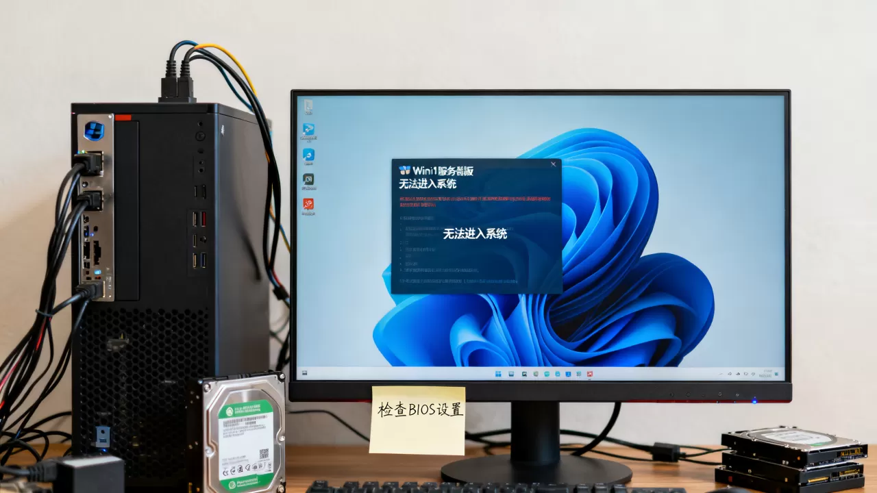 Win11服务器版装完了进不去怎么回事,怎么解决? Win11服务器版装完了进不去怎么回事,怎么解决?