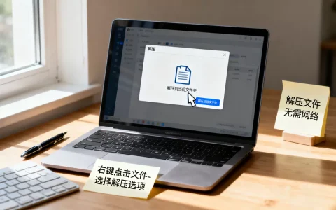 解压文件真的需要网络吗，解压文件怎么操作？