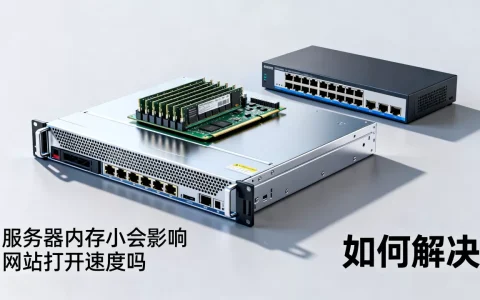 服务器内存小会影响网站打开速度吗，如何解决