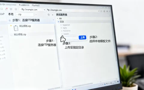 flashfxp如何上传网站模板，步骤有哪些？