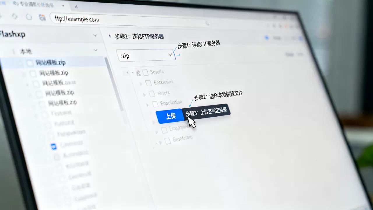 flashfxp如何上传网站模板,步骤有哪些? flashfxp如何上传网站模板,步骤有哪些?