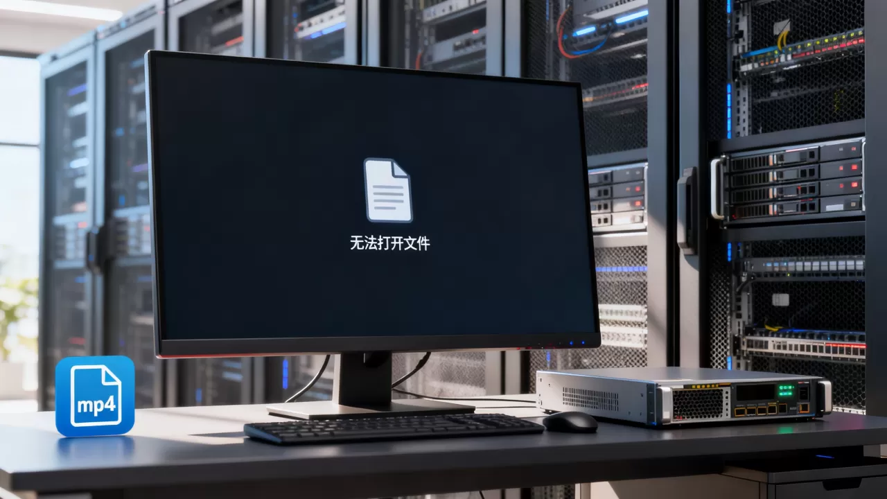 服务器上mp4文件突然打不开怎么办,是什么原因? 服务器上mp4文件突然打不开怎么办,是什么原因?