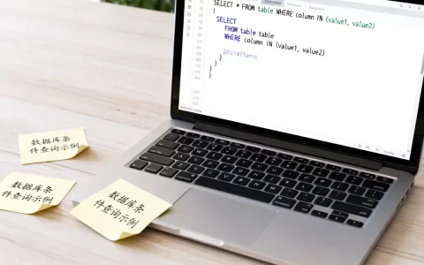 in条件怎么用？数据库常见条件查询有哪些