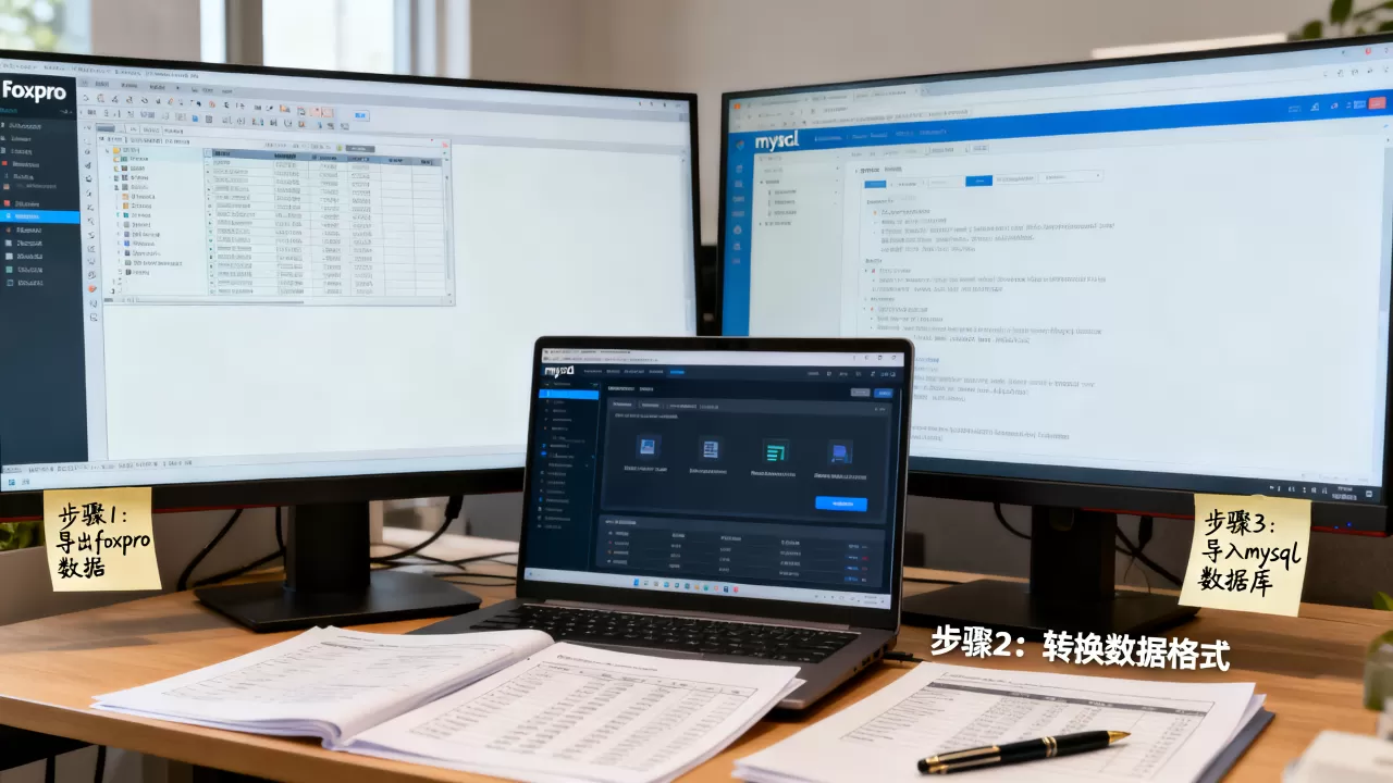 foxpro数据库如何迁移到mysql,具体步骤是什么? foxpro数据库如何迁移到mysql,具体步骤是什么?
