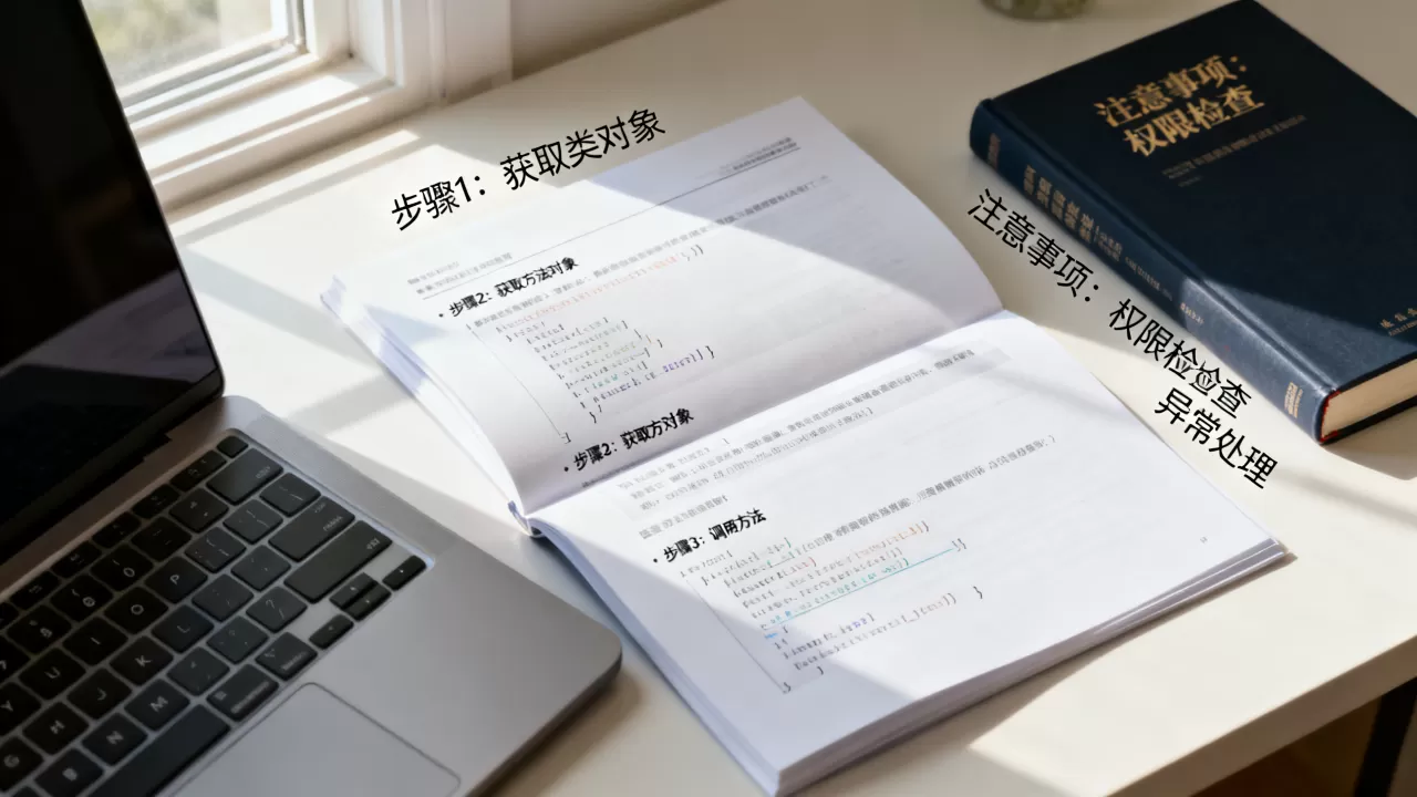 反射执行方法的具体实现步骤是什么,有哪些注意事项? 反射执行方法的具体实现步骤是什么,有哪些注意事项?