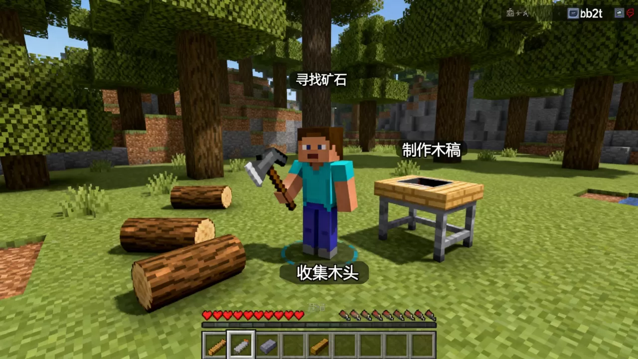 我的世界手机版2b2t服务器新手如何快速上手?,怎么玩 我的世界手机版2b2t服务器新手如何快速上手?,怎么玩