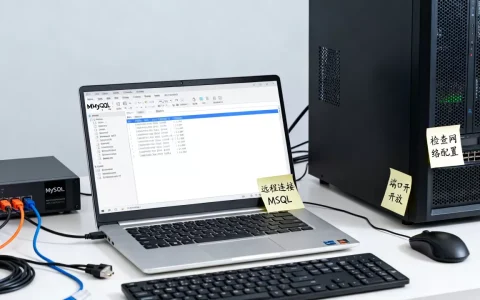 如何远程连接服务器上的MySQL数据库，连不上怎么办？