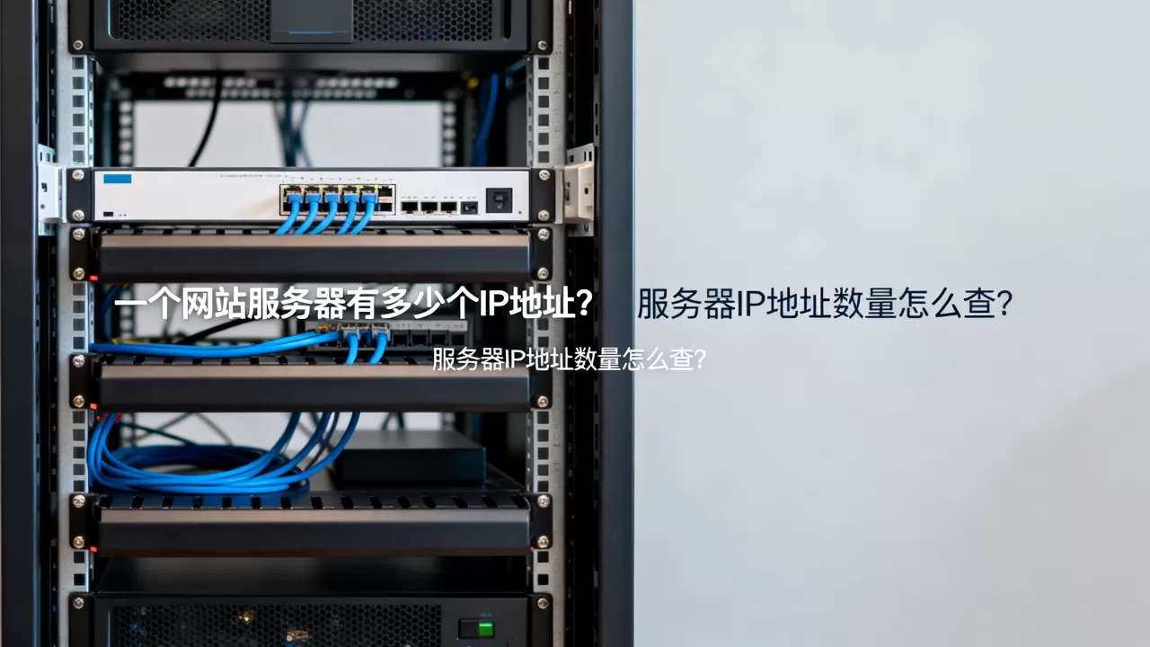 一个网站服务器有多少个IP地址?,服务器IP地址数量怎么查? 一个网站服务器有多少个IP地址?,服务器IP地址数量怎么查?