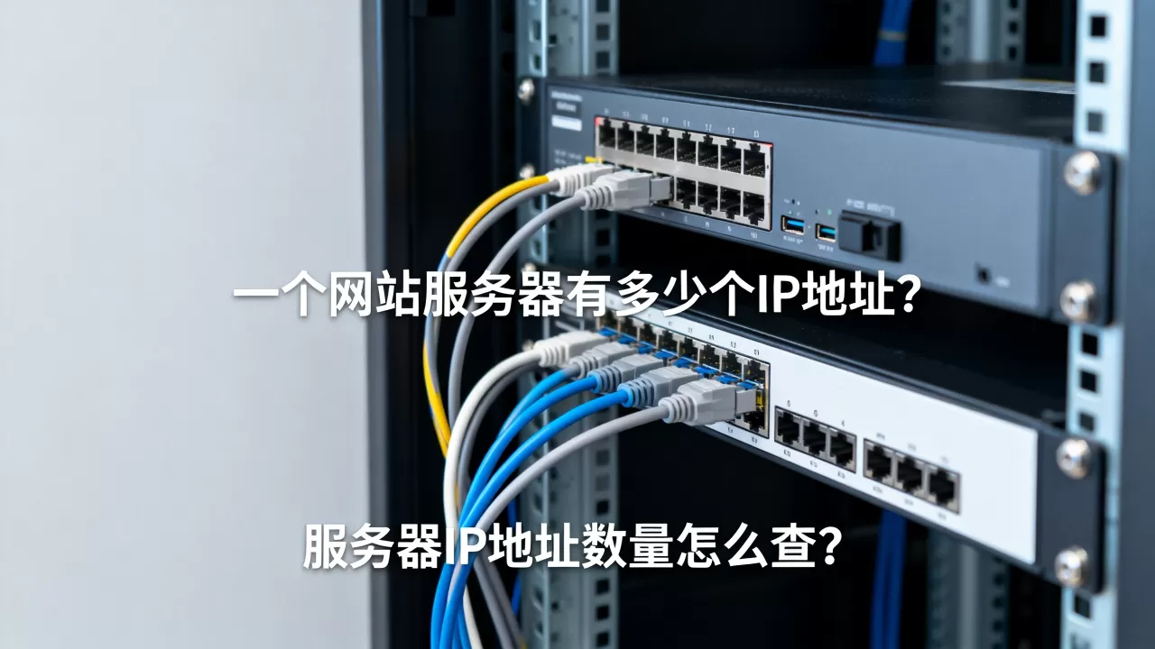 一个网站服务器有多少个IP地址?,服务器IP地址数量怎么查? 一个网站服务器有多少个IP地址?,服务器IP地址数量怎么查?